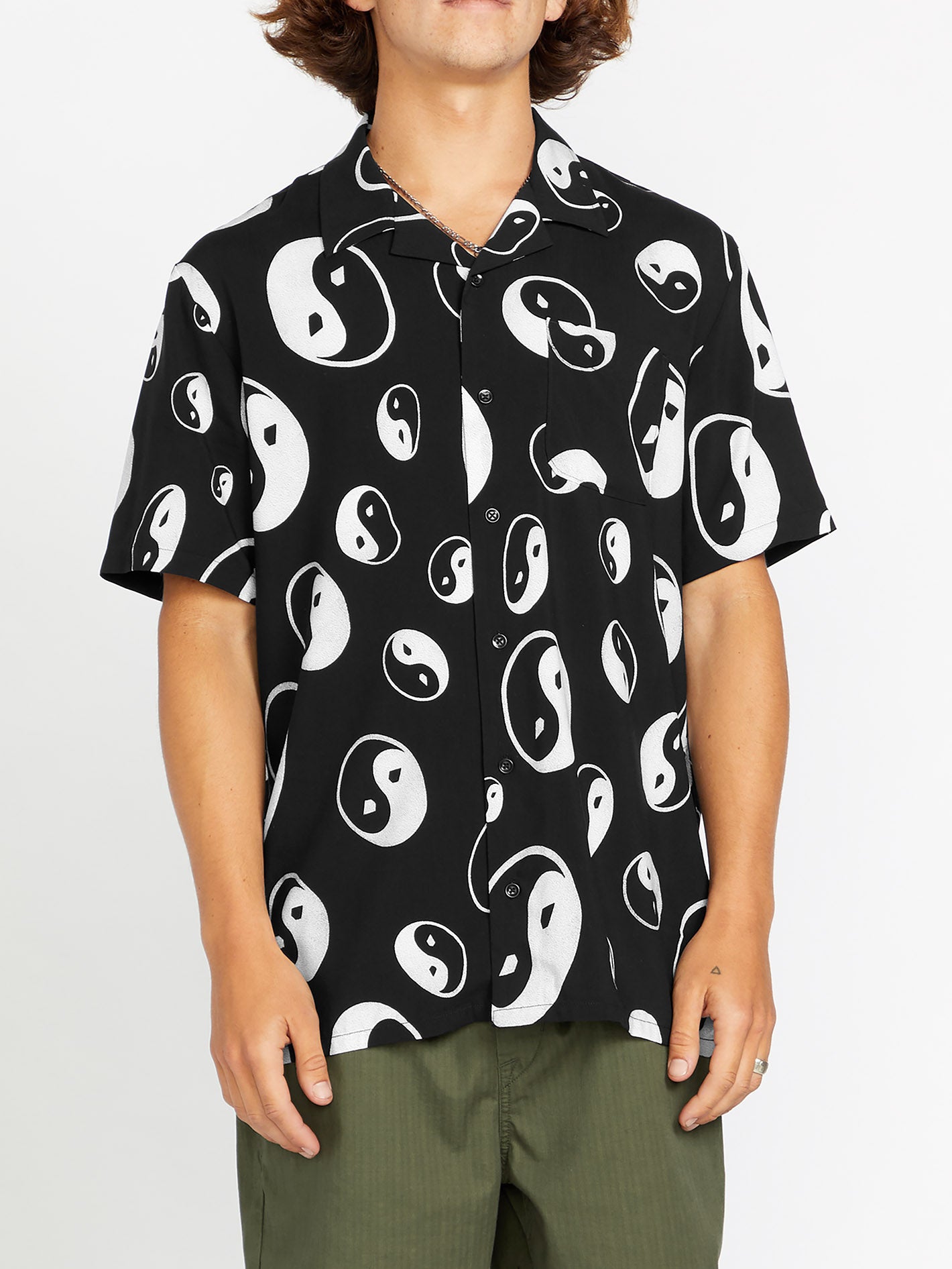 T-shirt Volcom Stone Homme - Gris - Taille XL - État Très Bon