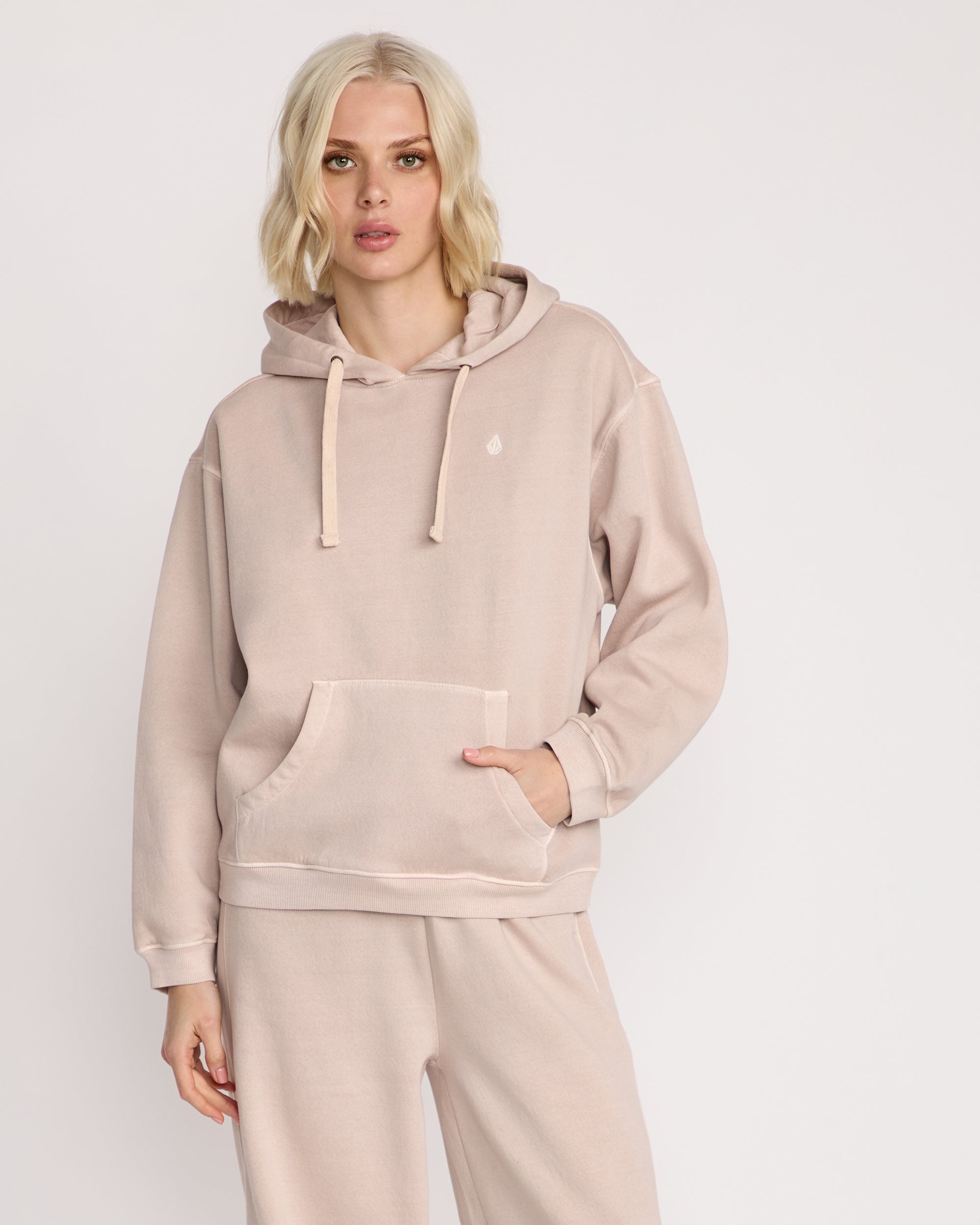Sweat à Capuche Volcom Stone Hoody - Noir Avec Logo Blanc - 100% Coton - Neuf Avec Étiquettes - Homme