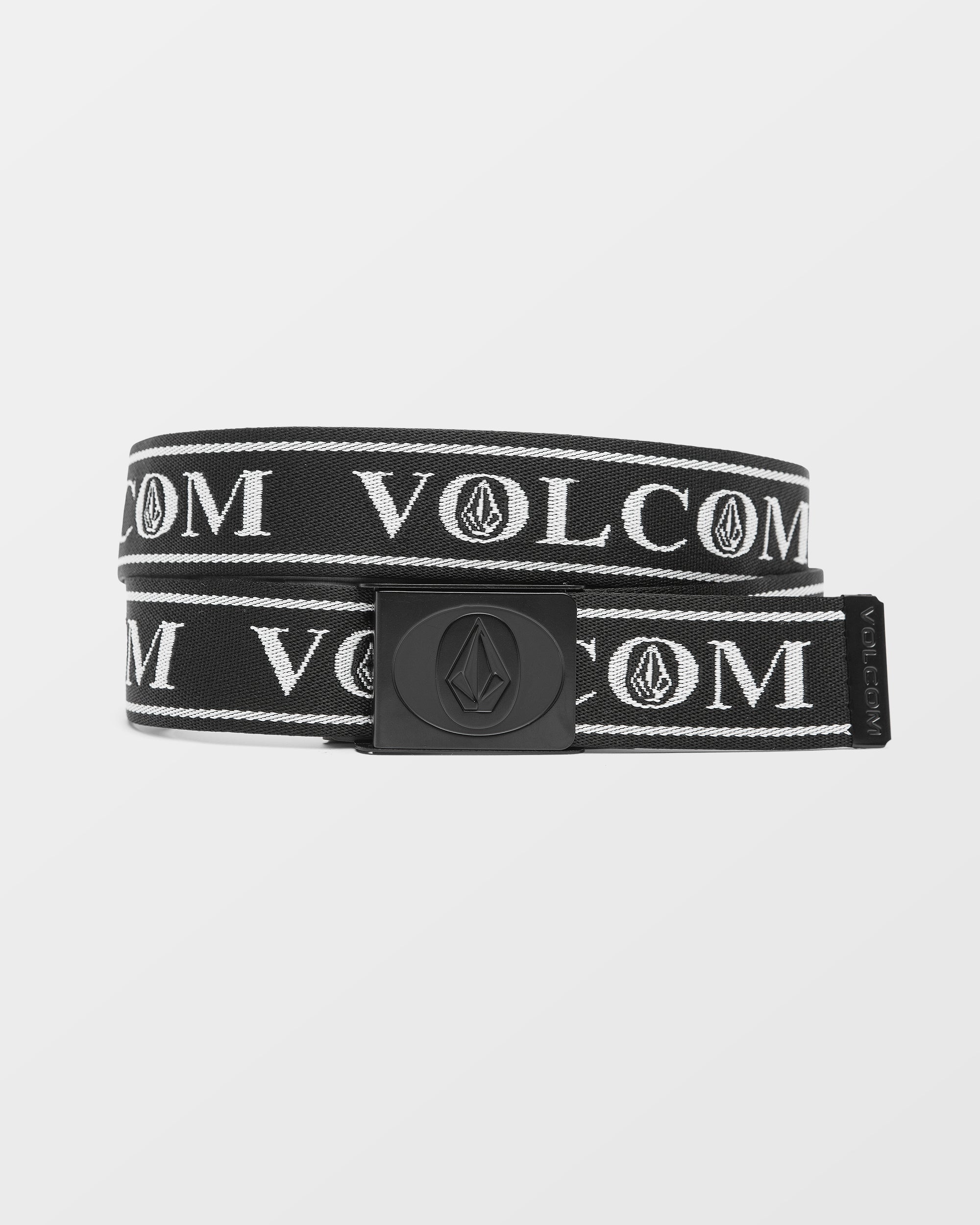 Ceinture Volcom Web Homme, Noir, Ouvre-bouteille Intégré, Taille Unique