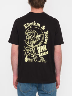 Rhythm 1991 T-shirt - BLACK (A3512417_BLK) [F]