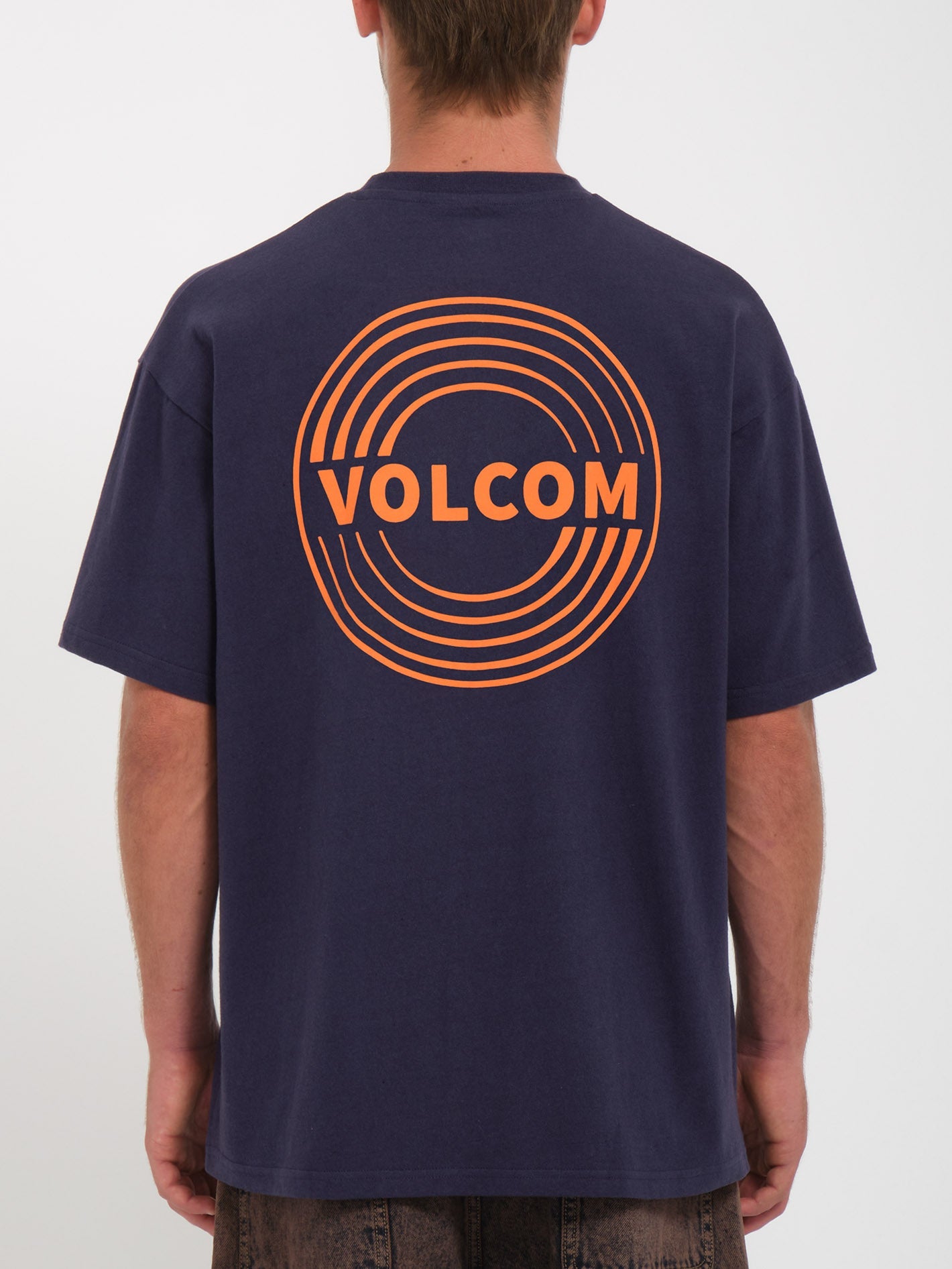 T-shirt Volcom Stone Homme - Noir, Taille M - 100% Coton, Motif Hawaï