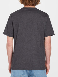 Circle Blanks Heather T-shirt - HEATHER BLACK (A5712316_HBK) [B]
