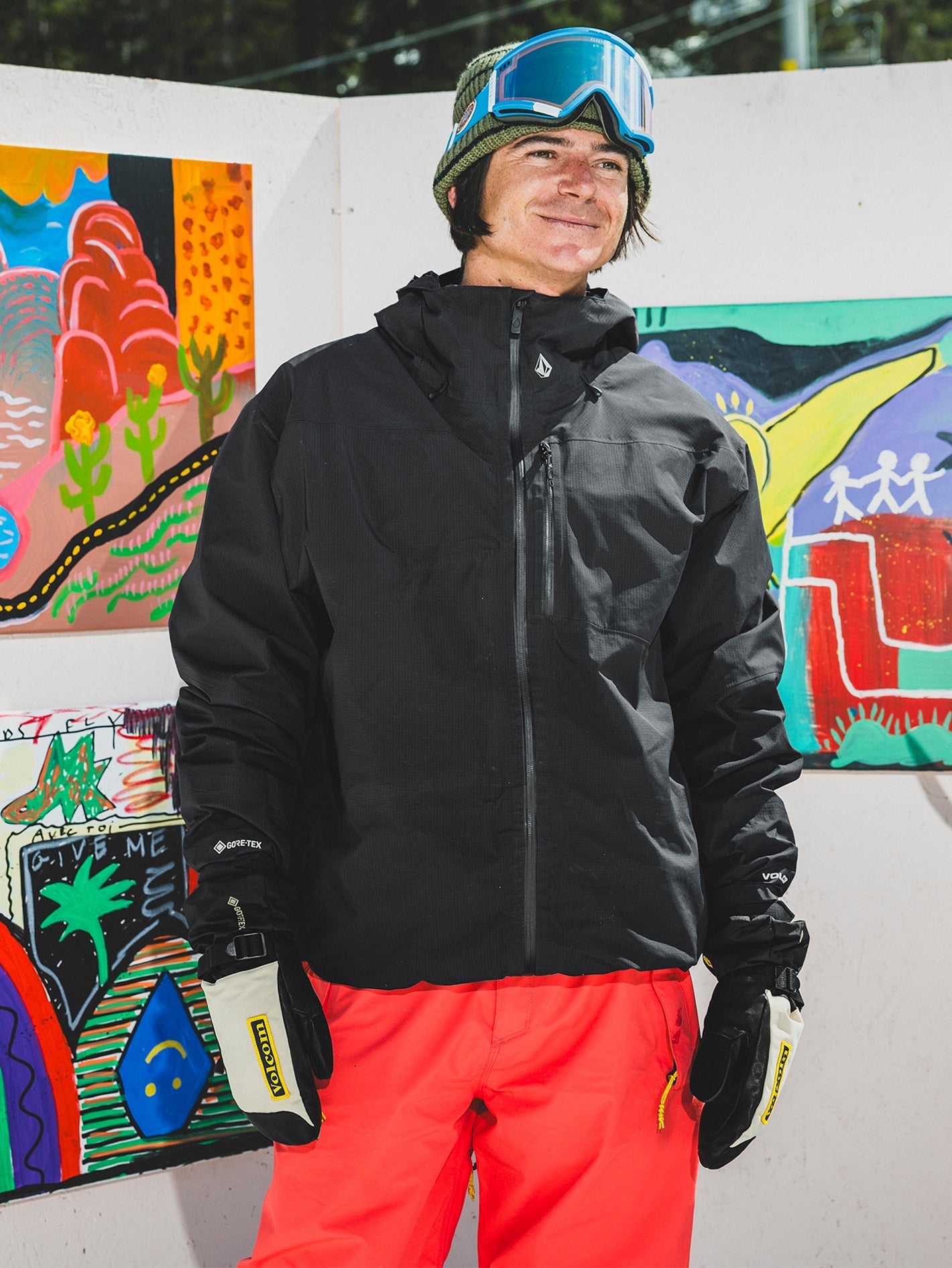 Veste Gore-Tex Arthur Proshell - BLACK - Volcom France