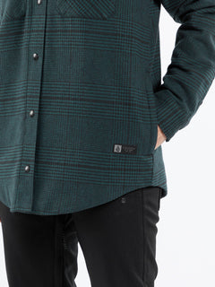Insulated Flannel Jacket - BALSAM (H1652402_BSM) [39]