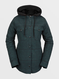 Insulated Flannel Jacket - BALSAM (H1652402_BSM) [F]