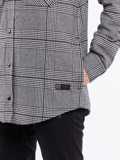 Insulated Flannel Jacket - MOONBEAM (H1652402_MBM) [31]