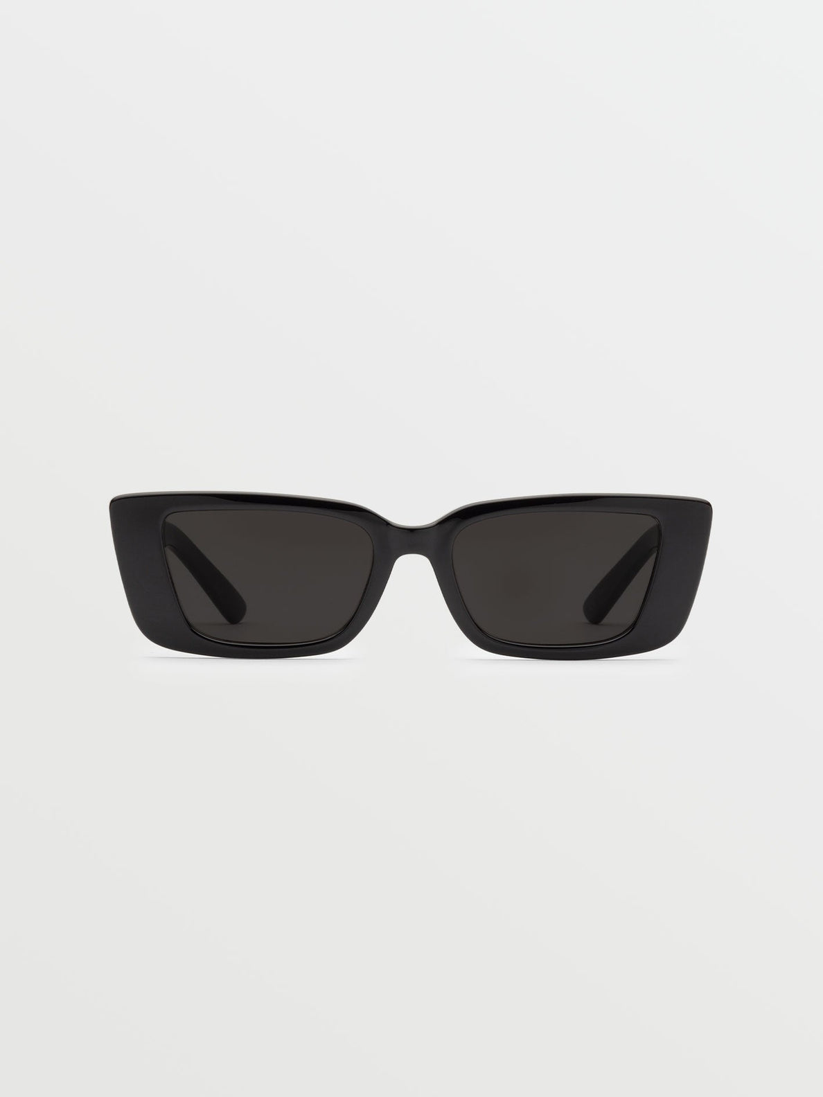 Strange Land Gloss Black Sunglasses (Gray Lens) - BLACK (VE04000201_BLK) [B]