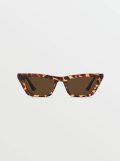 Peace Punk Matte Tort Sunglasses (Bronze Lens) - MARTINI OLIVE (VE04102503_MTO) [B]