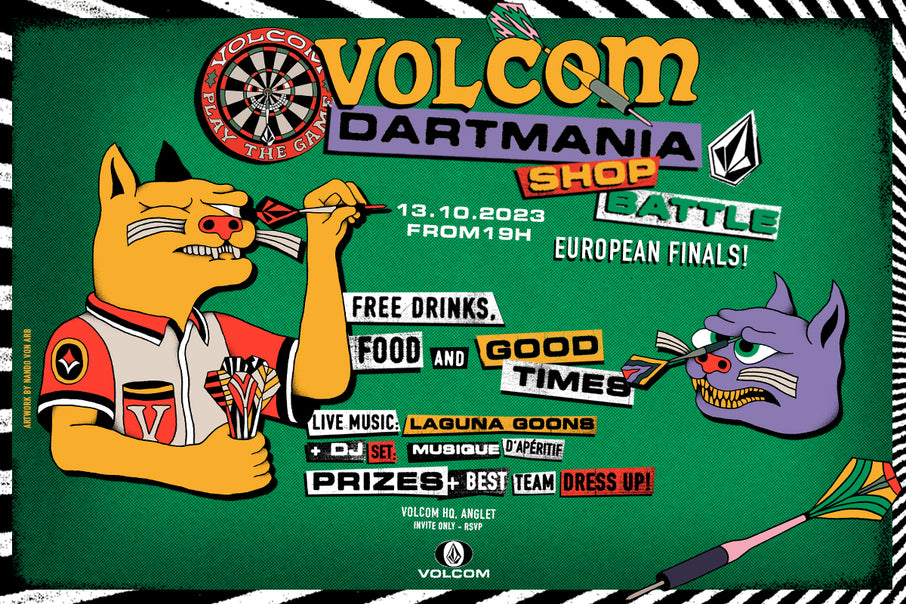 Volcom Dartmania Shop Battle European finals