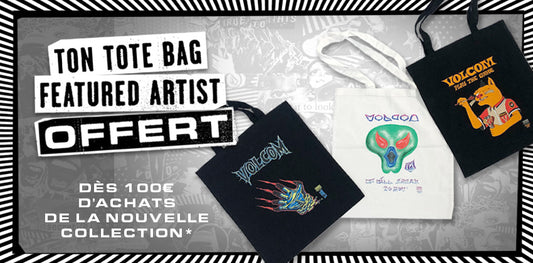 Ton tote bag Featured artist offert dès 100€ d'achats de la nouvelle collection*