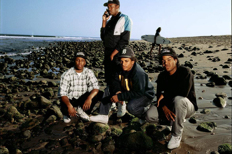 Behind the lens on N.W.A.'s 1989 Malibu beach photoshoot with photographer Timothy White