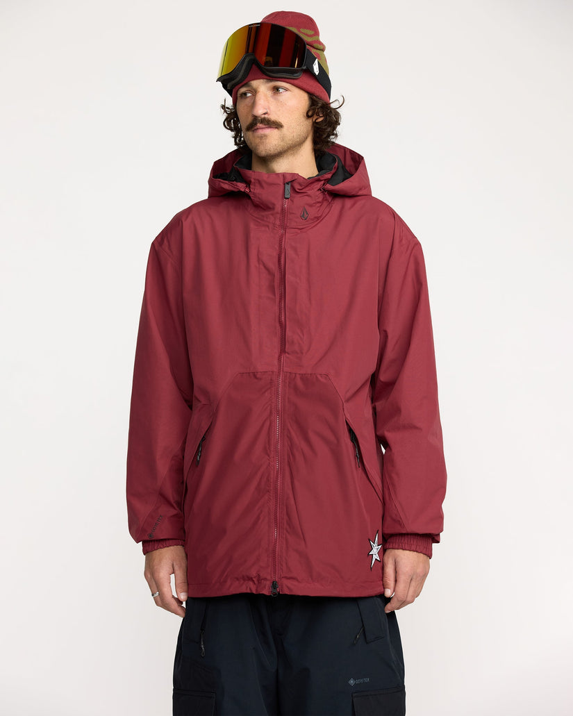 Veste Gore-Tex Longo - Burnt Red