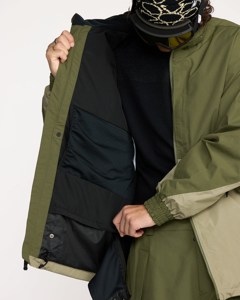 Veste Gore-Tex Longo - Dark Olive