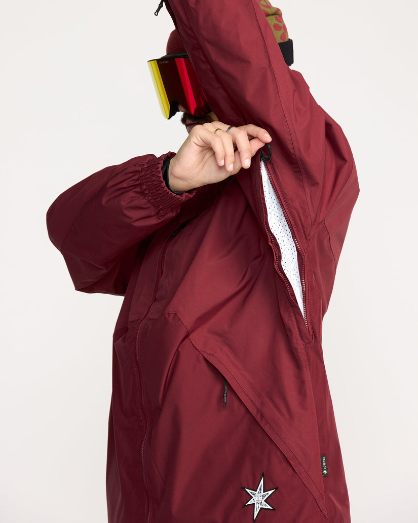 Veste Gore-Tex Longo - Burnt Red