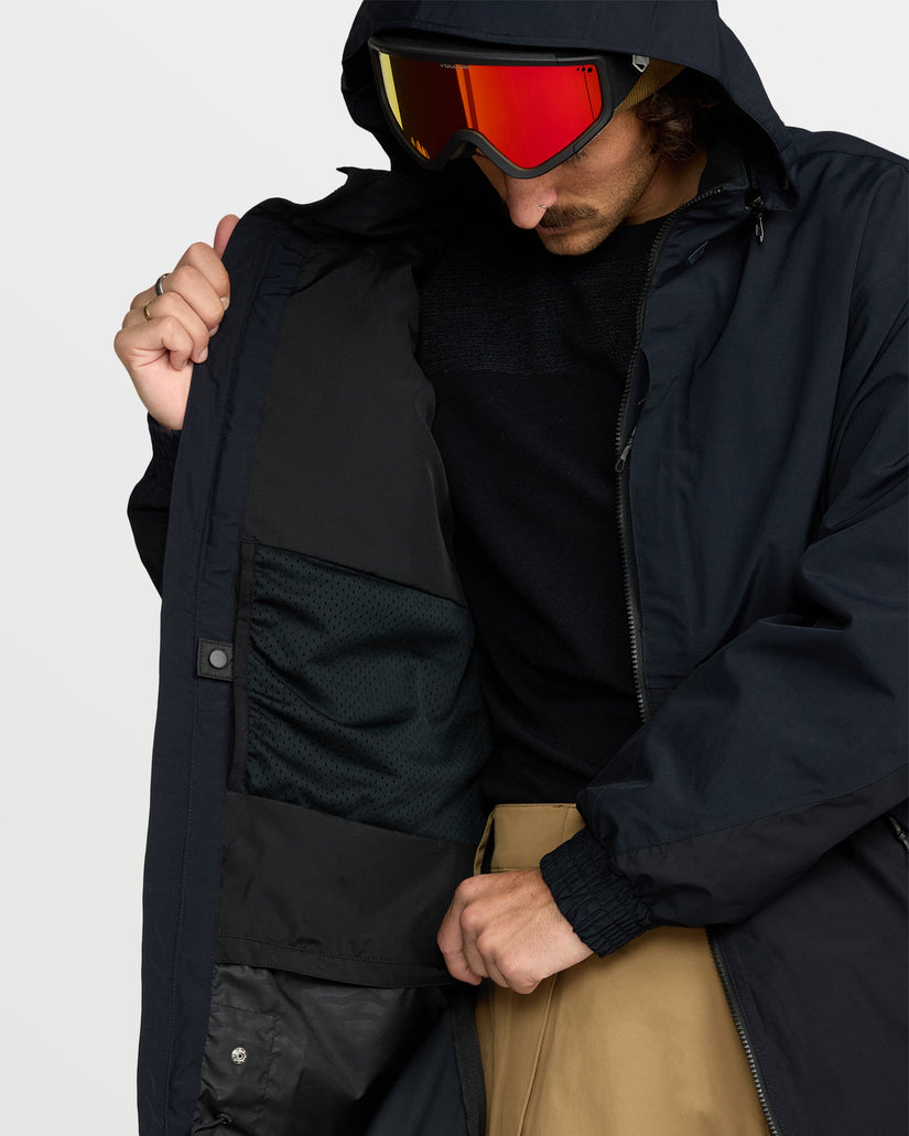Veste Gore-Tex Longo - Black