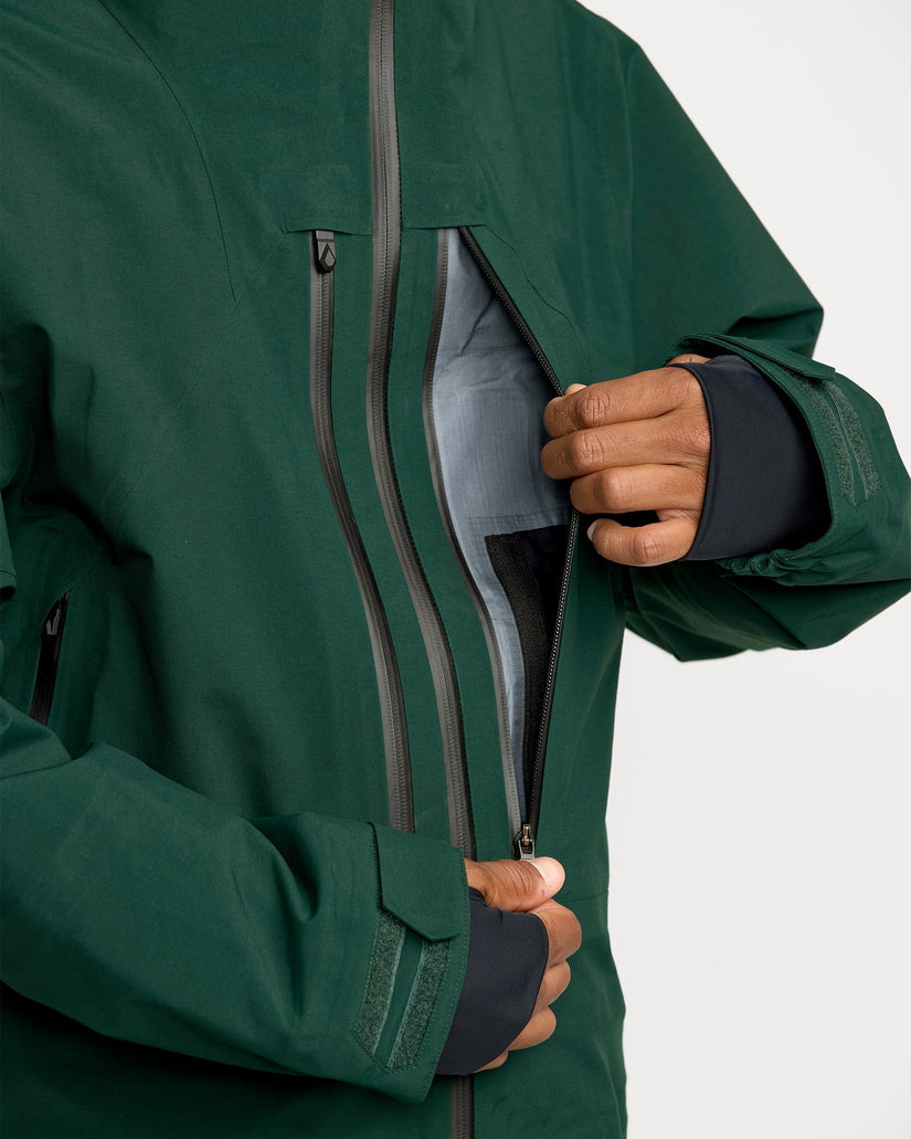 Veste Gore-tex Pro Shell Anyox Guide - Black Green