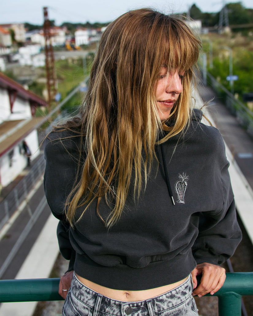 Sweat À Capuche Vaderetro - Vintage Black