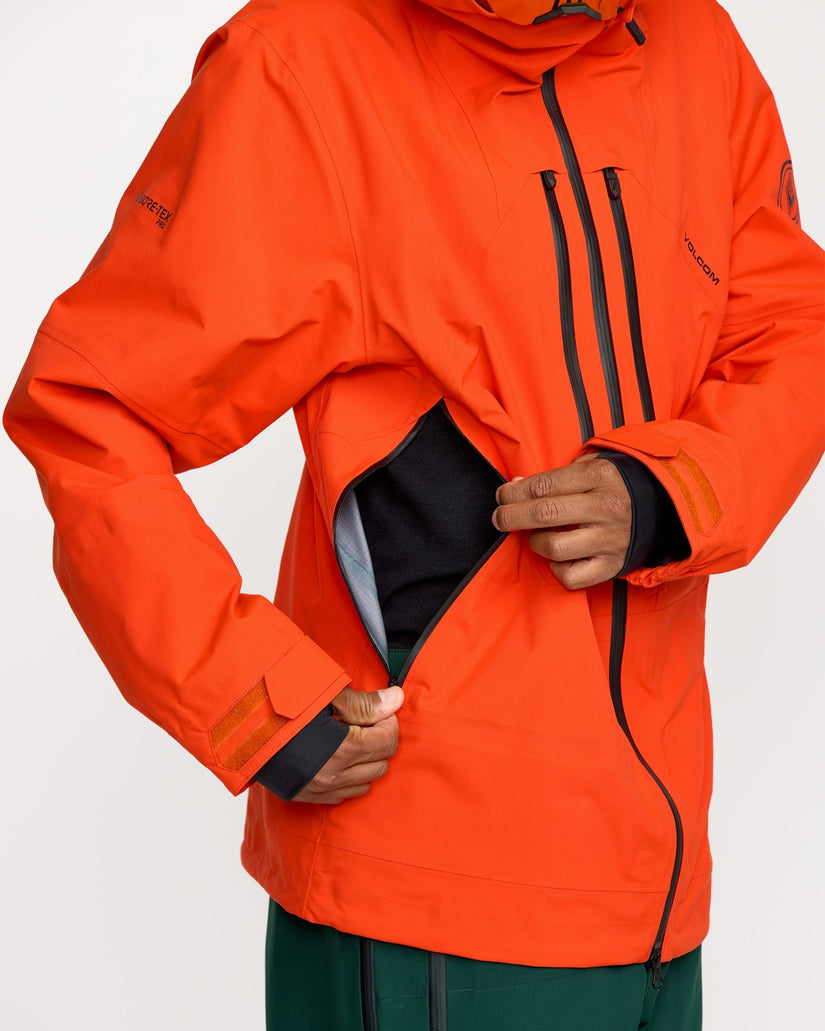 Veste Gore-tex Pro Shell Anyox Guide - Orange Shock