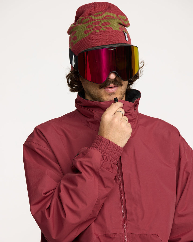 Veste Gore-Tex Longo - Burnt Red