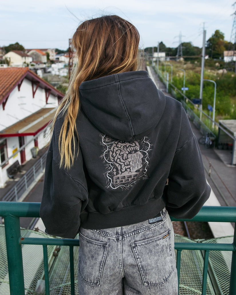 Sweat À Capuche Vaderetro - Vintage Black