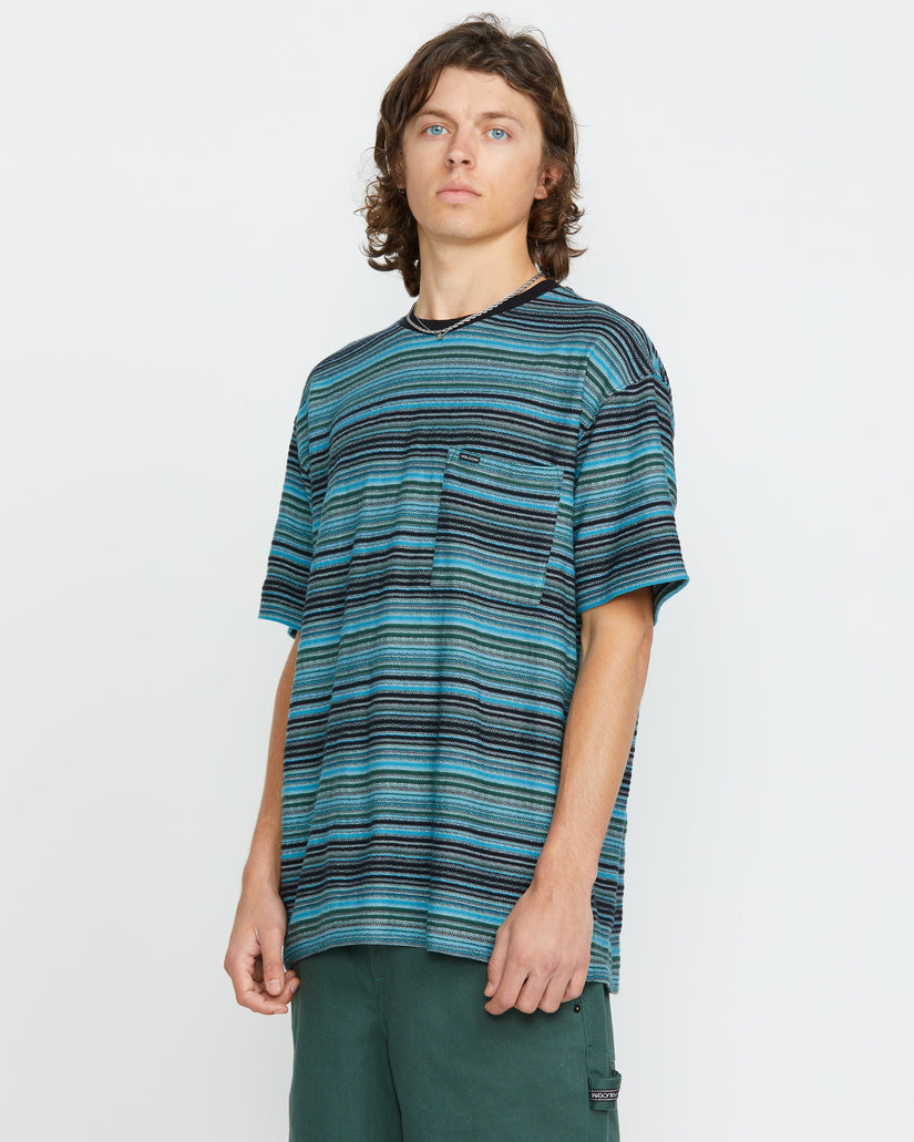 T-shirt Slide Stone - DARK BLACK HEATHER