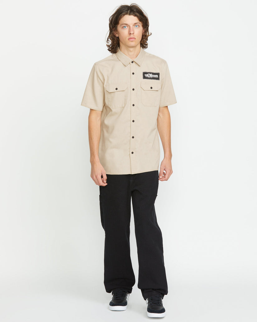 Chemise Volcom Ent - PALE KHAKI