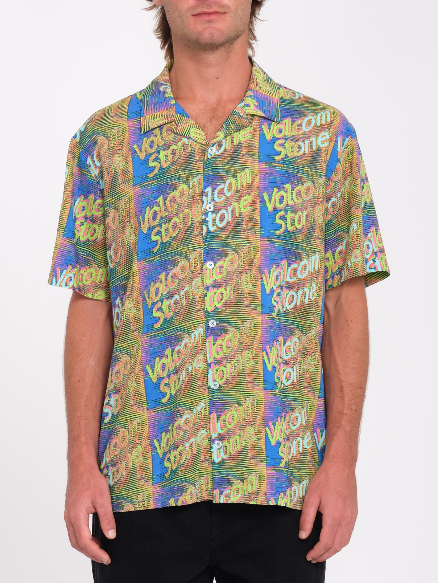 Chemise Thermique Volcom Murph - Bleue - Manches Longues - Homme Taille M - Neuf