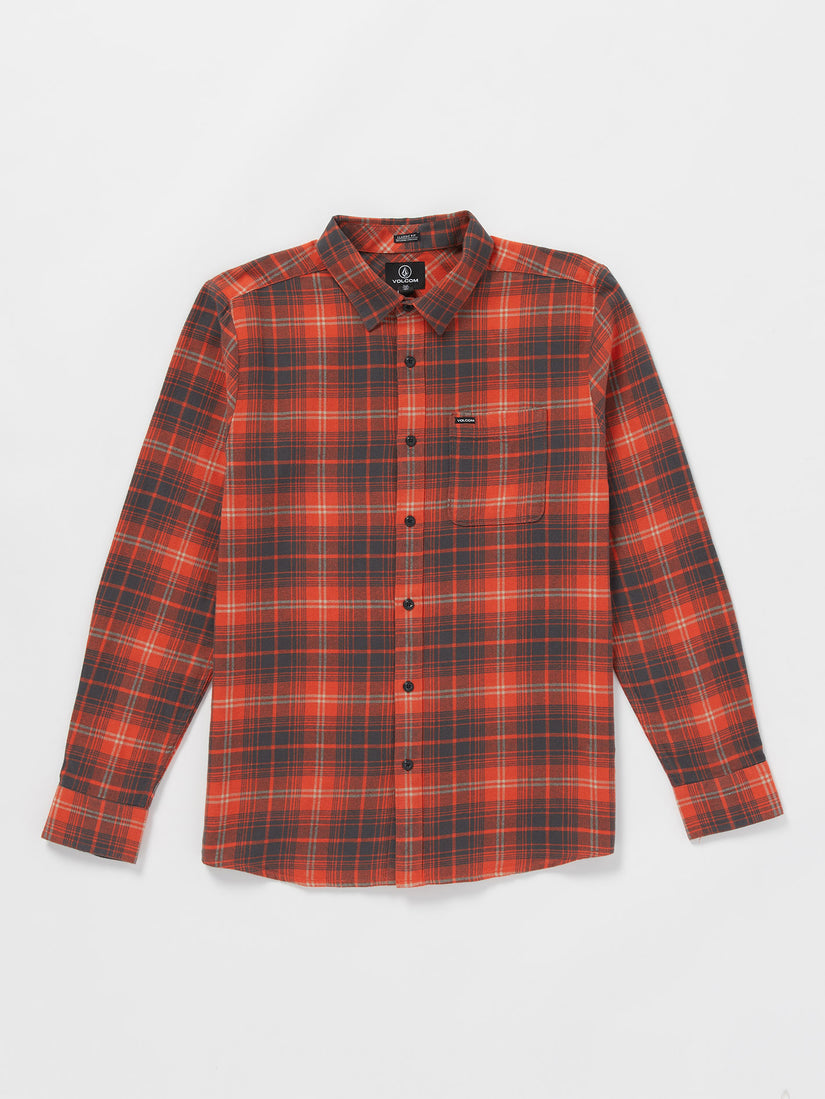 Chemise Caden Plaid - BRIGHT RED