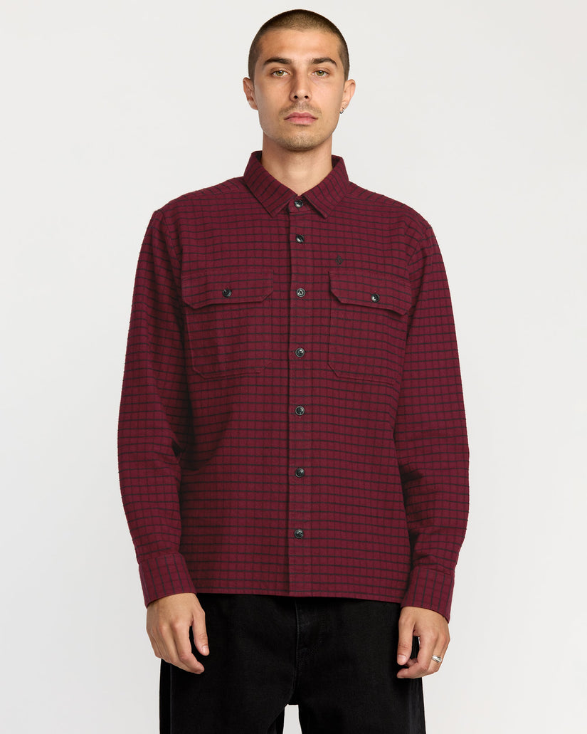 Chemise Augustone - Merlot
