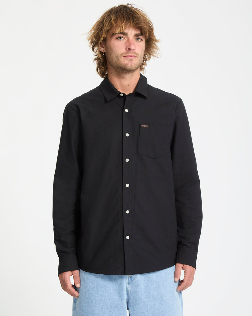 Chemise Veeco Oxford - Black