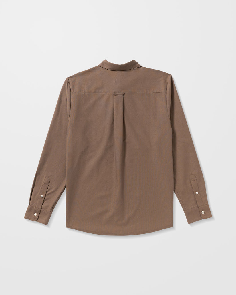 Chemise Veeco Oxford - Brown Stone