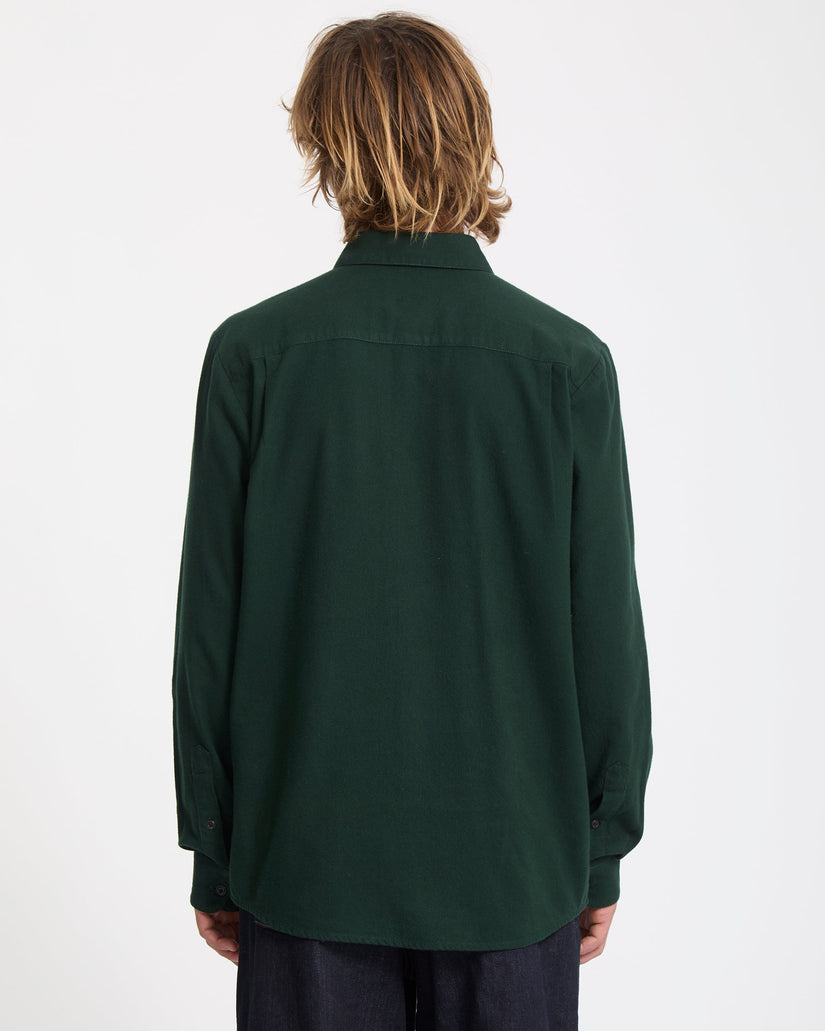 Chemise Caden Solid - Scarab