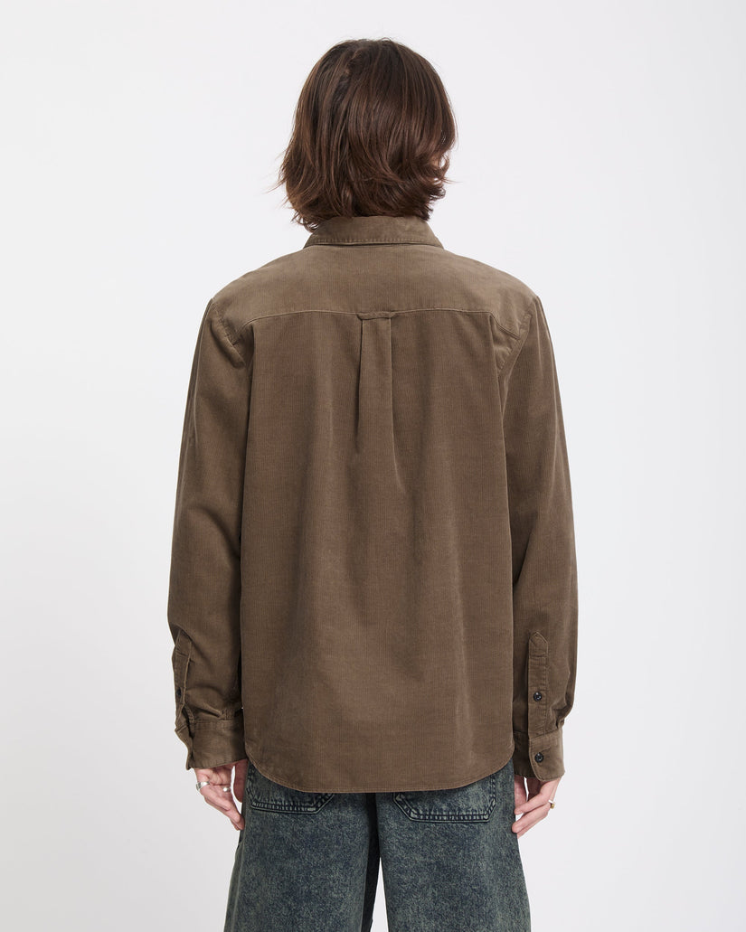 Chemise Zander Corduroy - Earth
