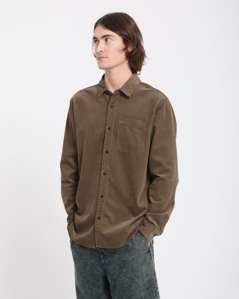 Chemise Zander Corduroy - Earth