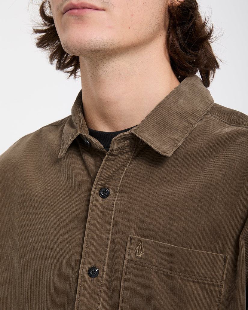 Chemise Zander Corduroy - Earth