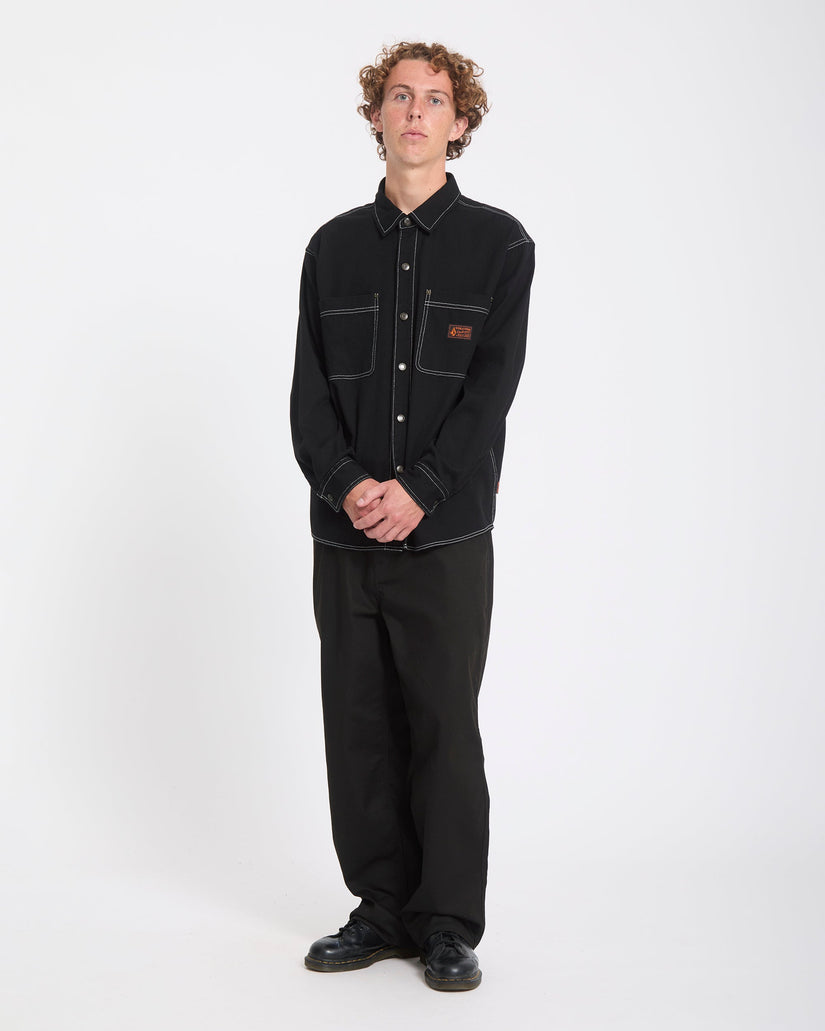 Chemise Levelstone - Black White