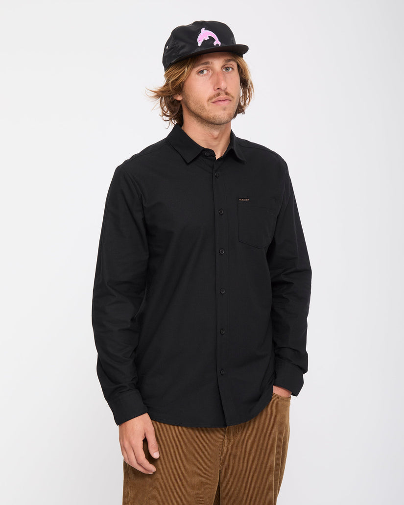 Chemise Veeco Oxford - Black