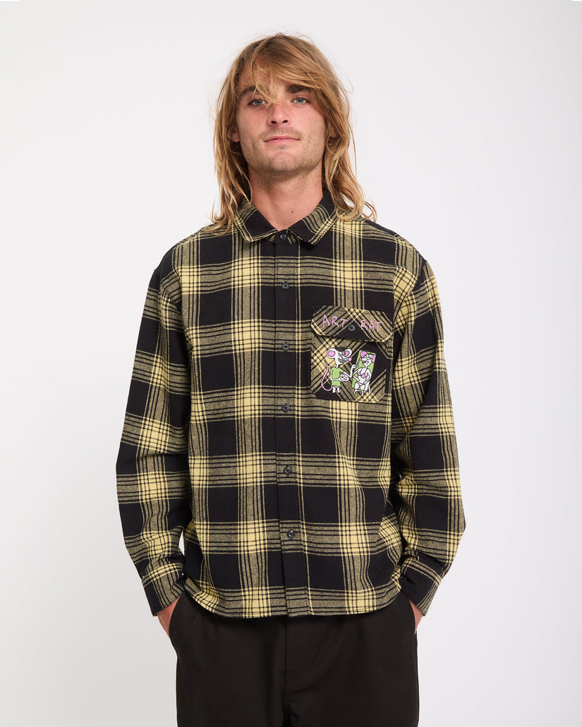 Chemise Ozzy Plaid - Mustard