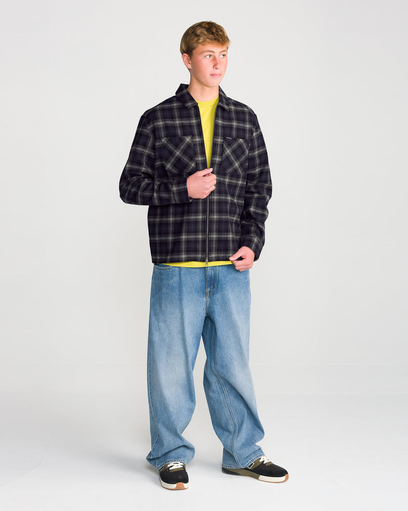 Chemise Fieldstone Zip Up - Black