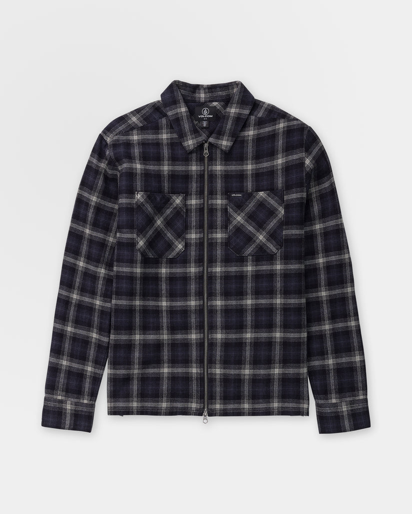 Chemise Fieldstone Zip Up - Black