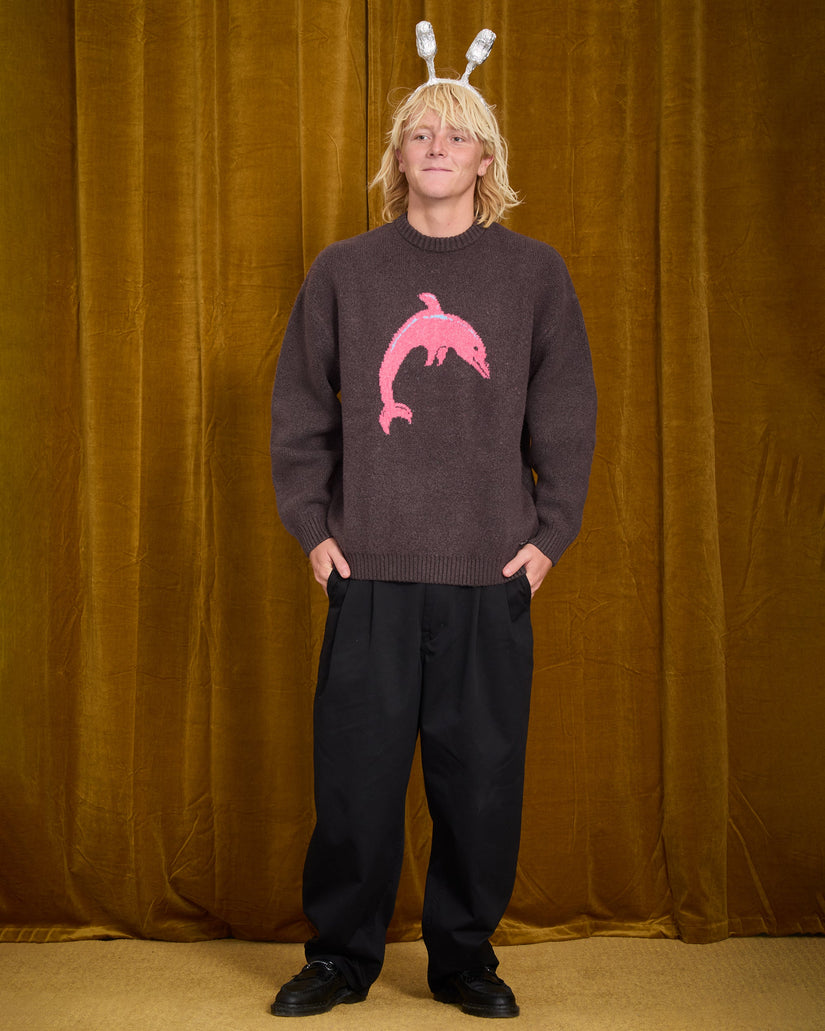Pull Ozzy Dolphin - Raisin