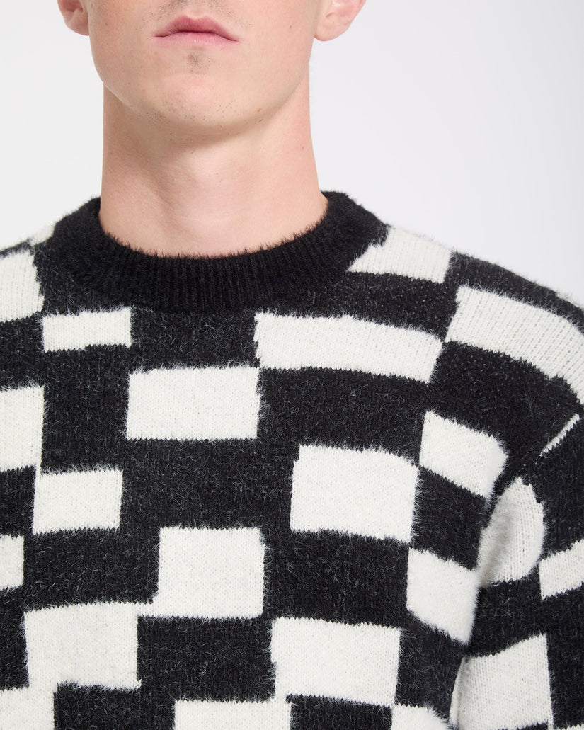 Pull Carrau Check - Black