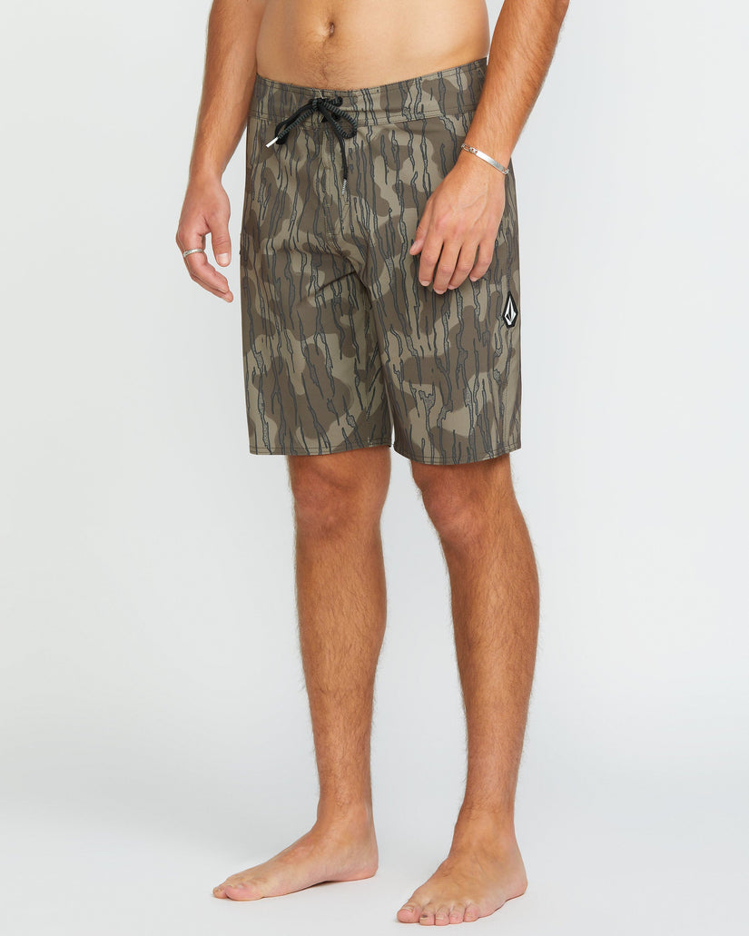 Boardshort Lido Solid Mod 20" - BRINDLE