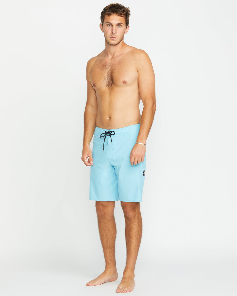 Boardshort Lido Solid Mod 20" - RESIN BLUE