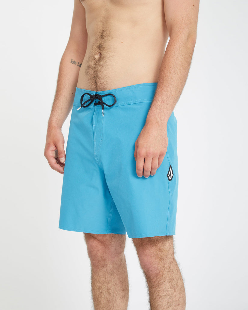 Boardshort Lido Solid Mod 18" - BAY BLUE