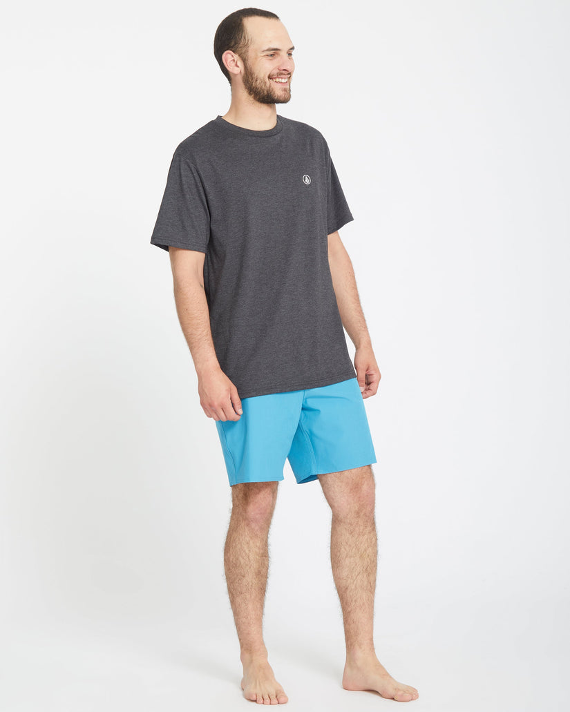 Boardshort Lido Solid Mod 18" - BAY BLUE
