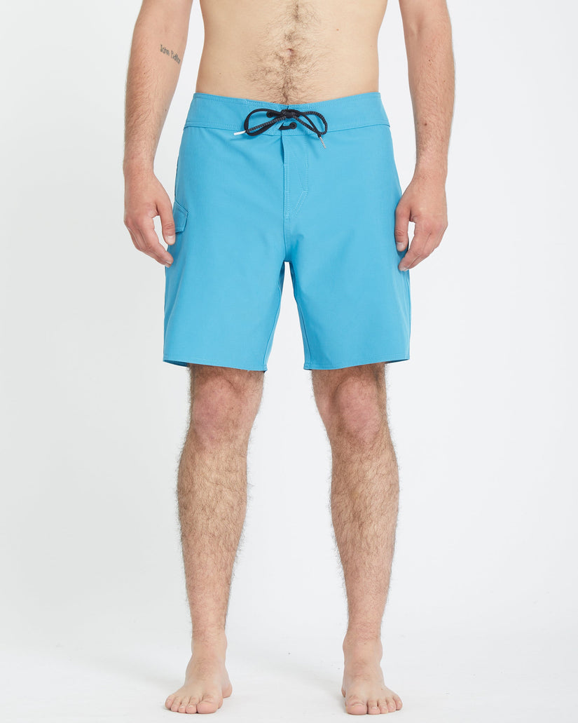 Boardshort Lido Solid Mod 18" - BAY BLUE
