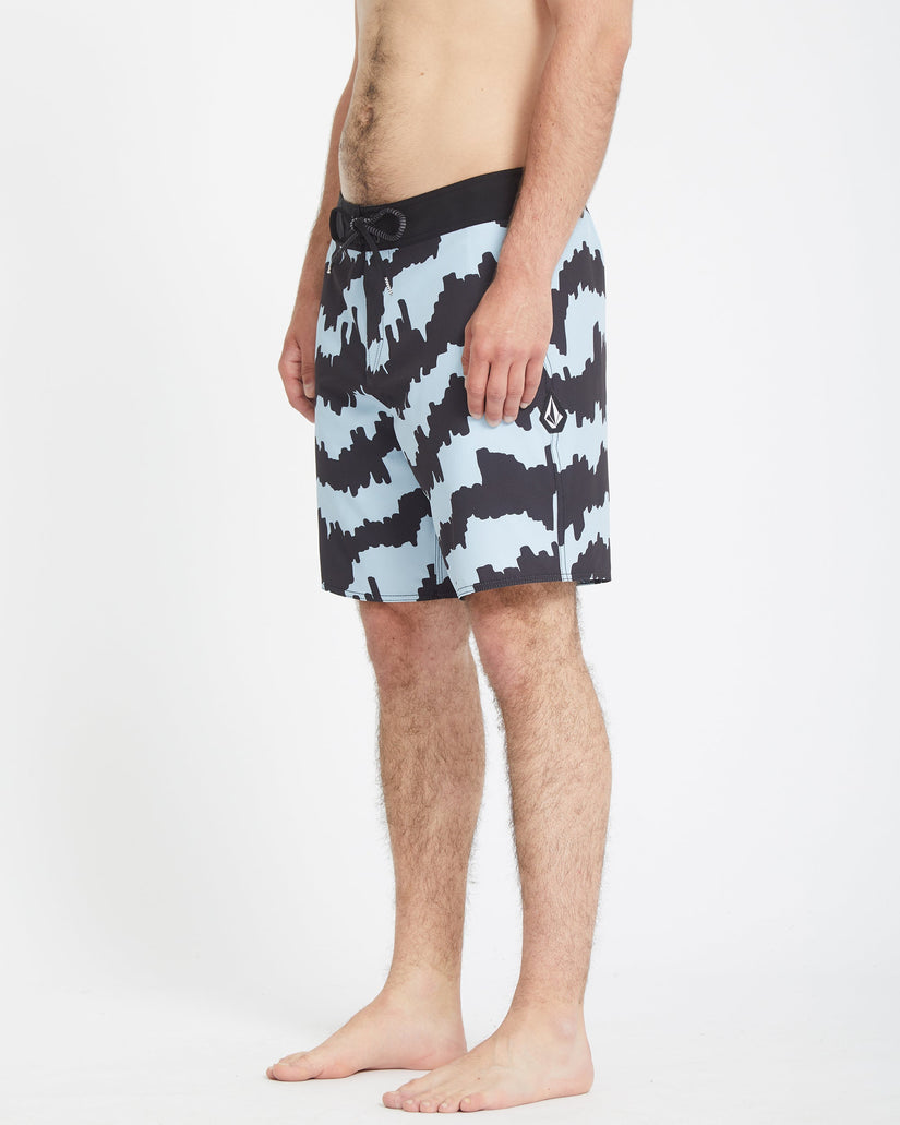 Boardshort Multifarious Mod 18" - CAROLINA BLUE