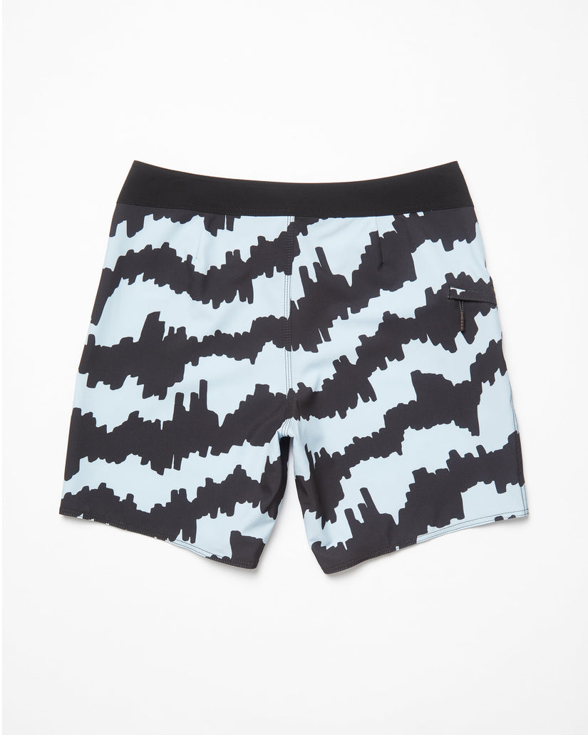 Boardshort Multifarious Mod 18" - CAROLINA BLUE