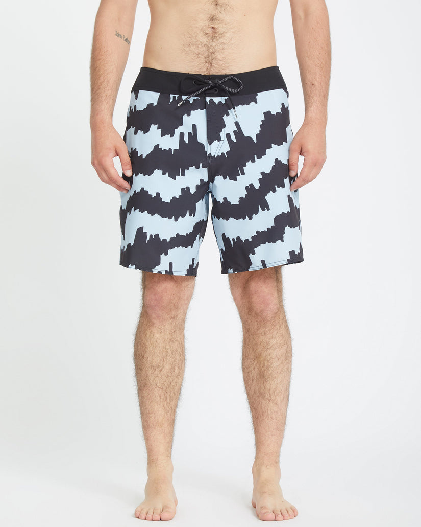 Boardshort Multifarious Mod 18" - CAROLINA BLUE